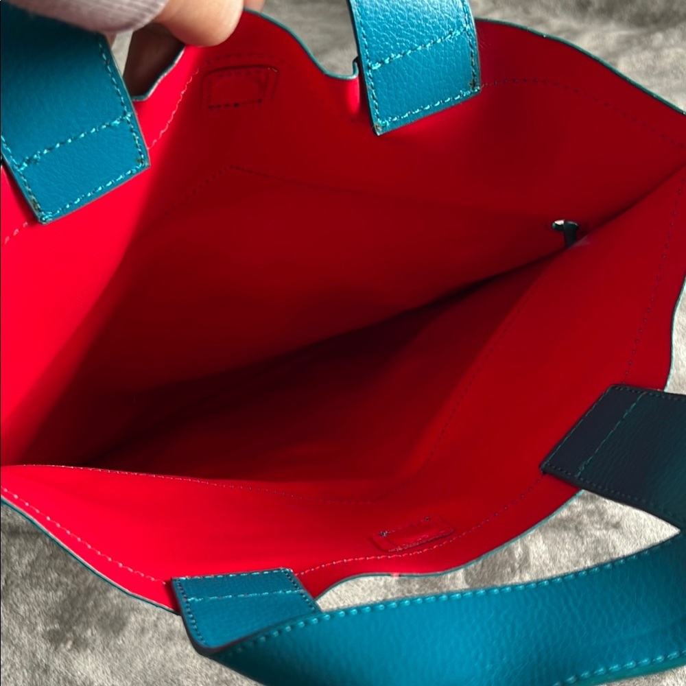 Hunter Blue Crossbody Bag or hand bag - Picture 5 of 6